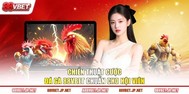 Chiến thuật cược đá gà 88VBET chuẩn cho hội viên